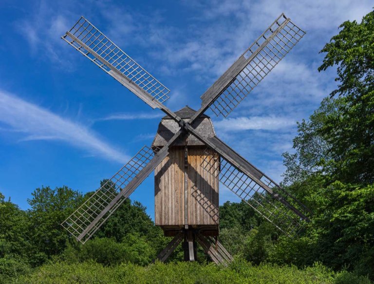 Hermann-Löns-Park, Bockwindmühle