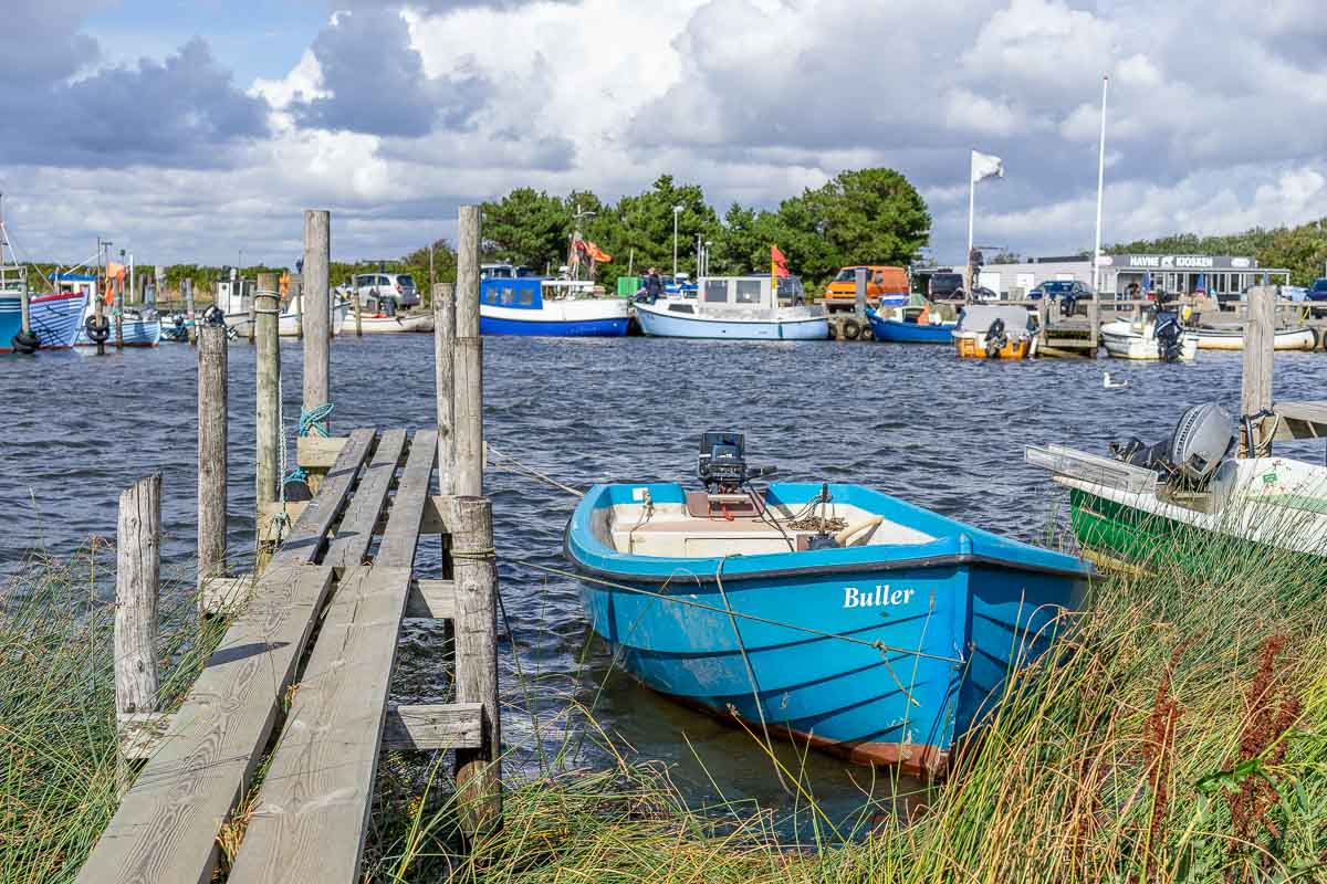 Fischerboote in Bork Havn
