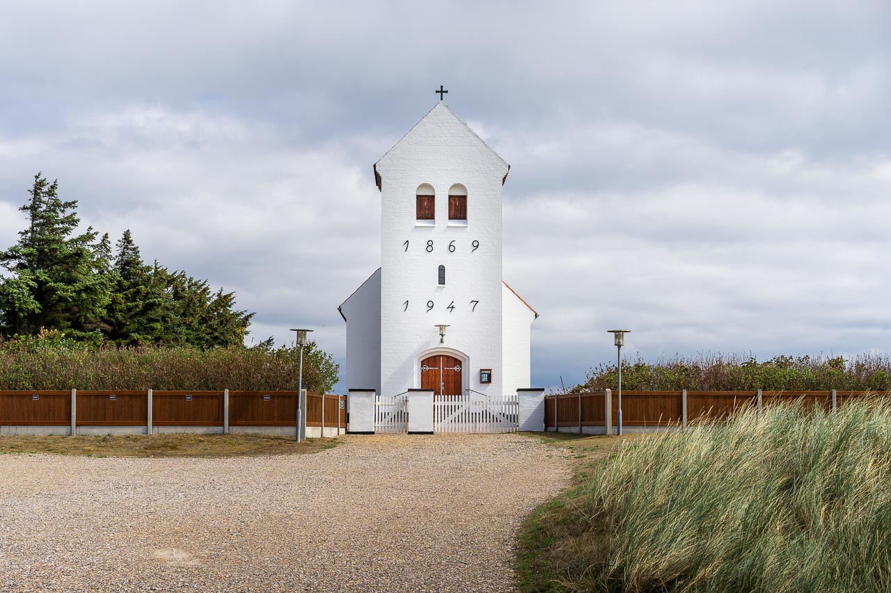 Haurvig Kirke in der Nähe von Hvide Sande