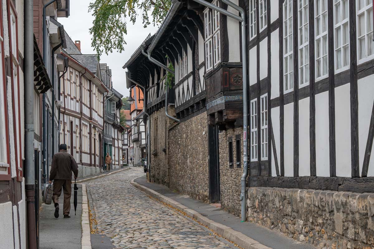 Altstadt Gasse in Goslar