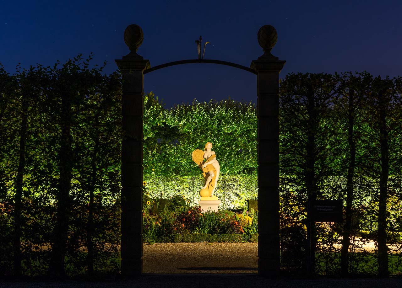 Illumination im Großen Garten von Hannover
