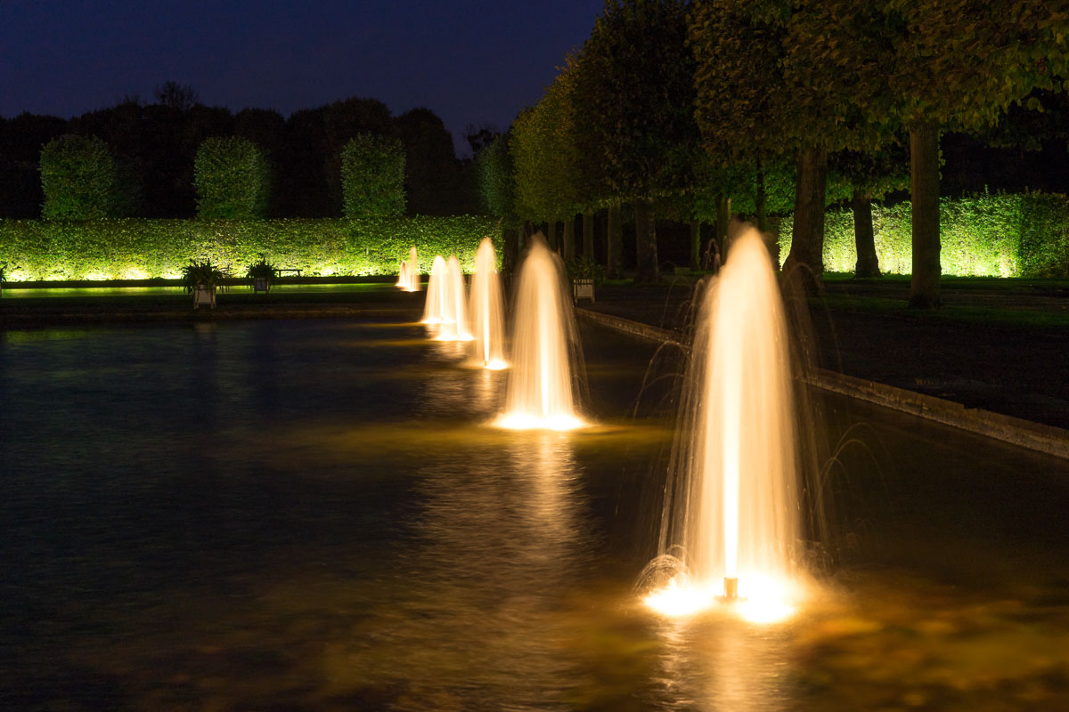 Illumination im Großen Garten von Hannover