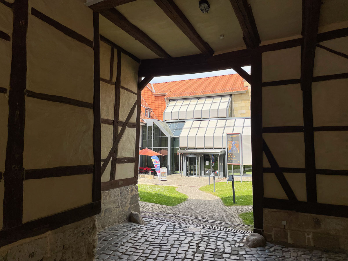 Eingang Lyonel Feininger Museum