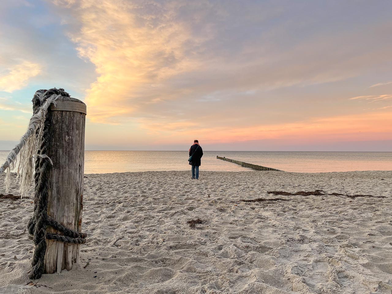 Sonnenuntergang an der Ostsee