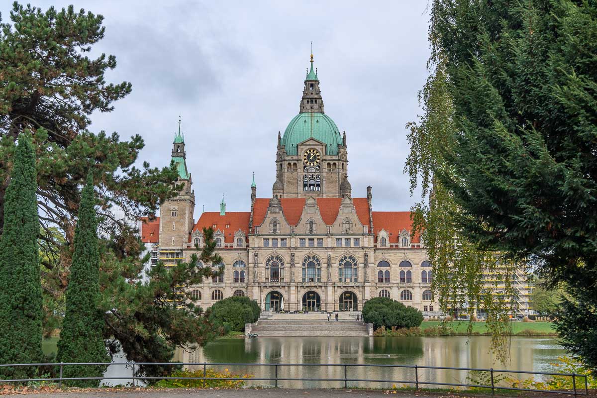 Das Rathaus von Hannover