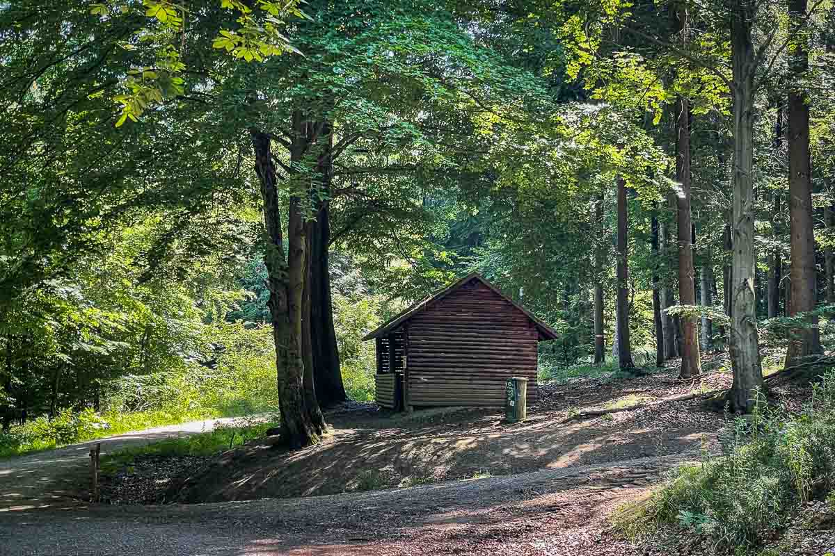 Schutzhütte im Deister bei Wennigsen