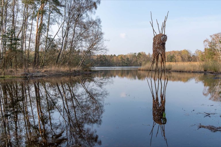 Würmsee, Kunstobjekt Behausungen