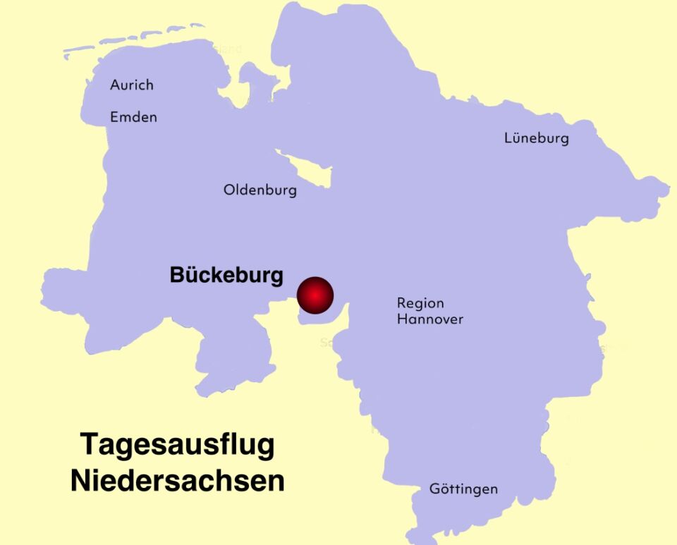 Karte Niedersachsen - Bückeburg