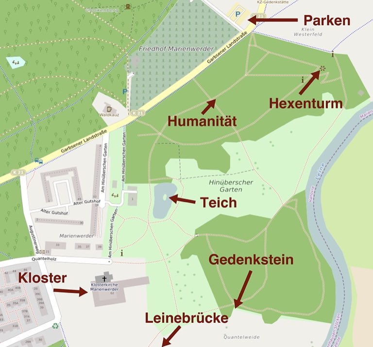 Karte Kloster Marienwerder